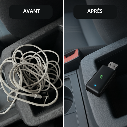 Adaptateur CarPlay/Android Auto sans fil
